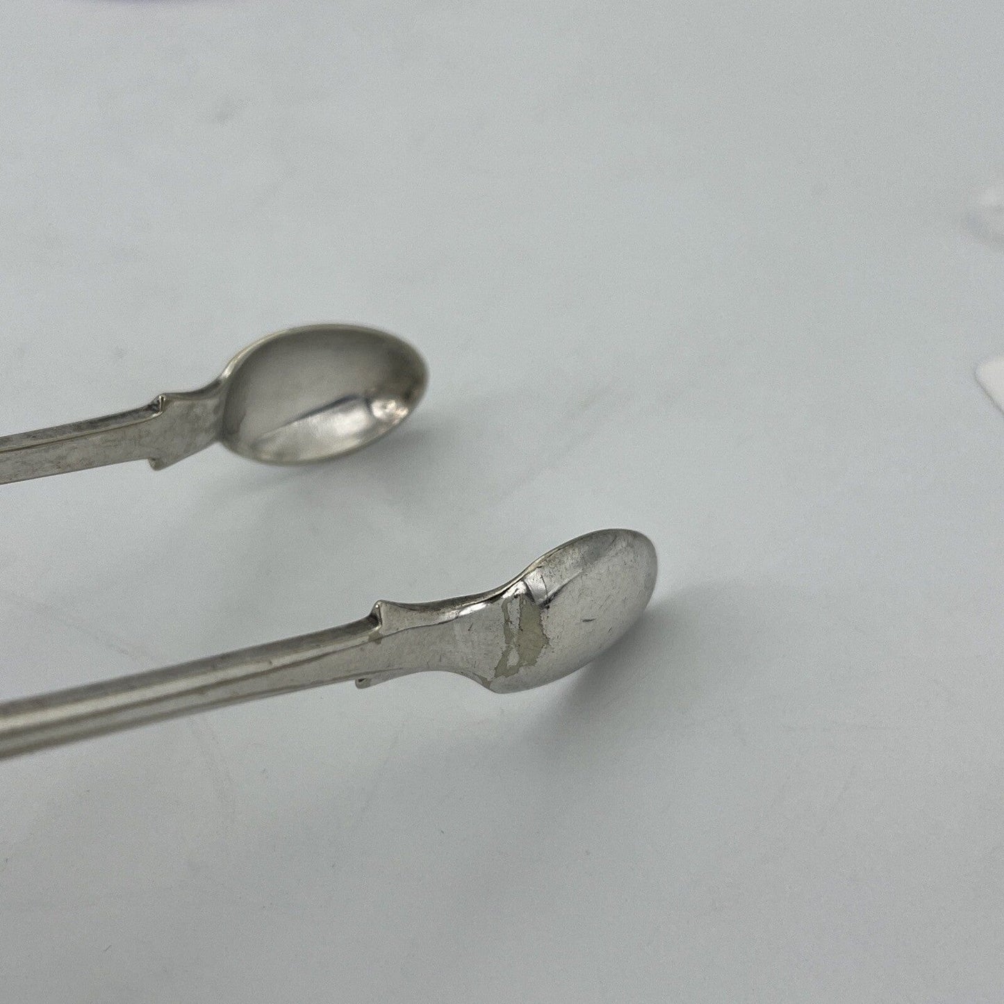 Pinza antica in argento sheffield per zollette zucchero Pinze inglesi d'epoca 3 Categoria  Sheffield & Argento