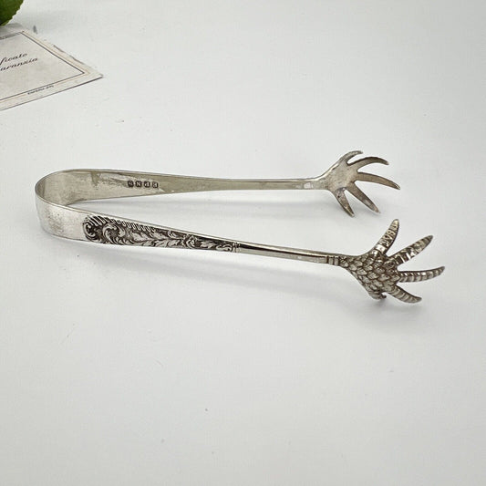 Pinza antica in argento sheffield per zollette zucchero Pinze silver plated '900 Categoria  Sheffield & Argento