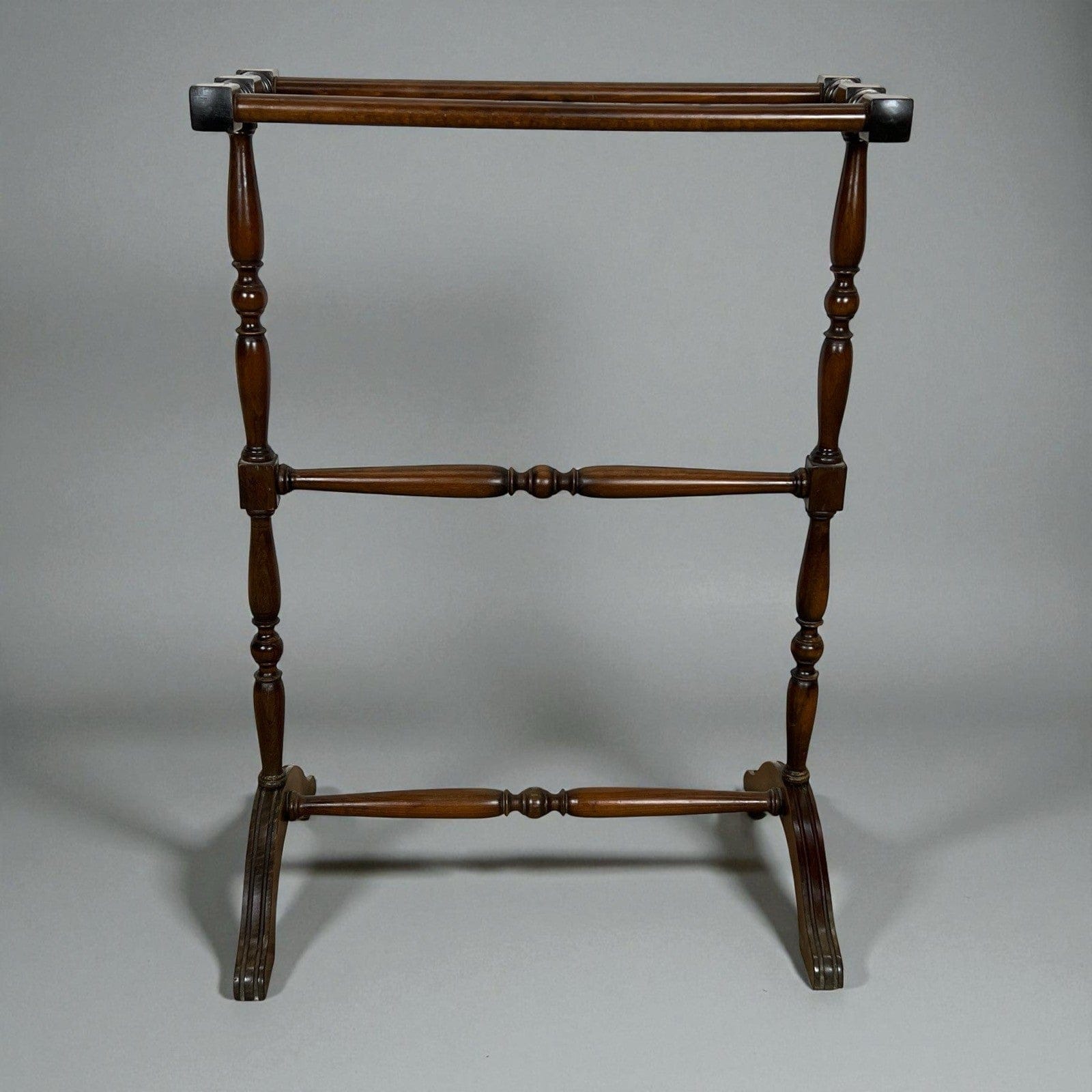 Porta Asciugamani Da Terra Bagno Antico In Legno Vecchio Porta Salviette Inglese Categoria  Portasciugamani