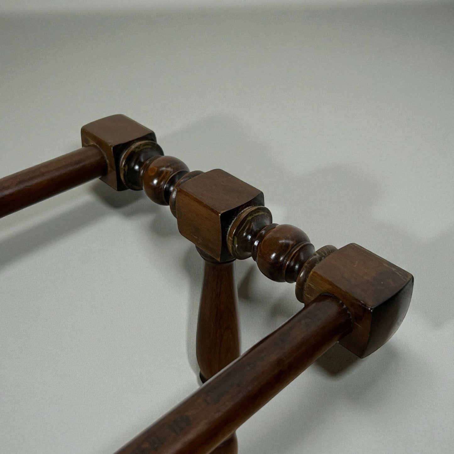 Porta Asciugamani Da Terra Bagno Antico In Legno Vecchio Porta Salviette Inglese Categoria  Portasciugamani