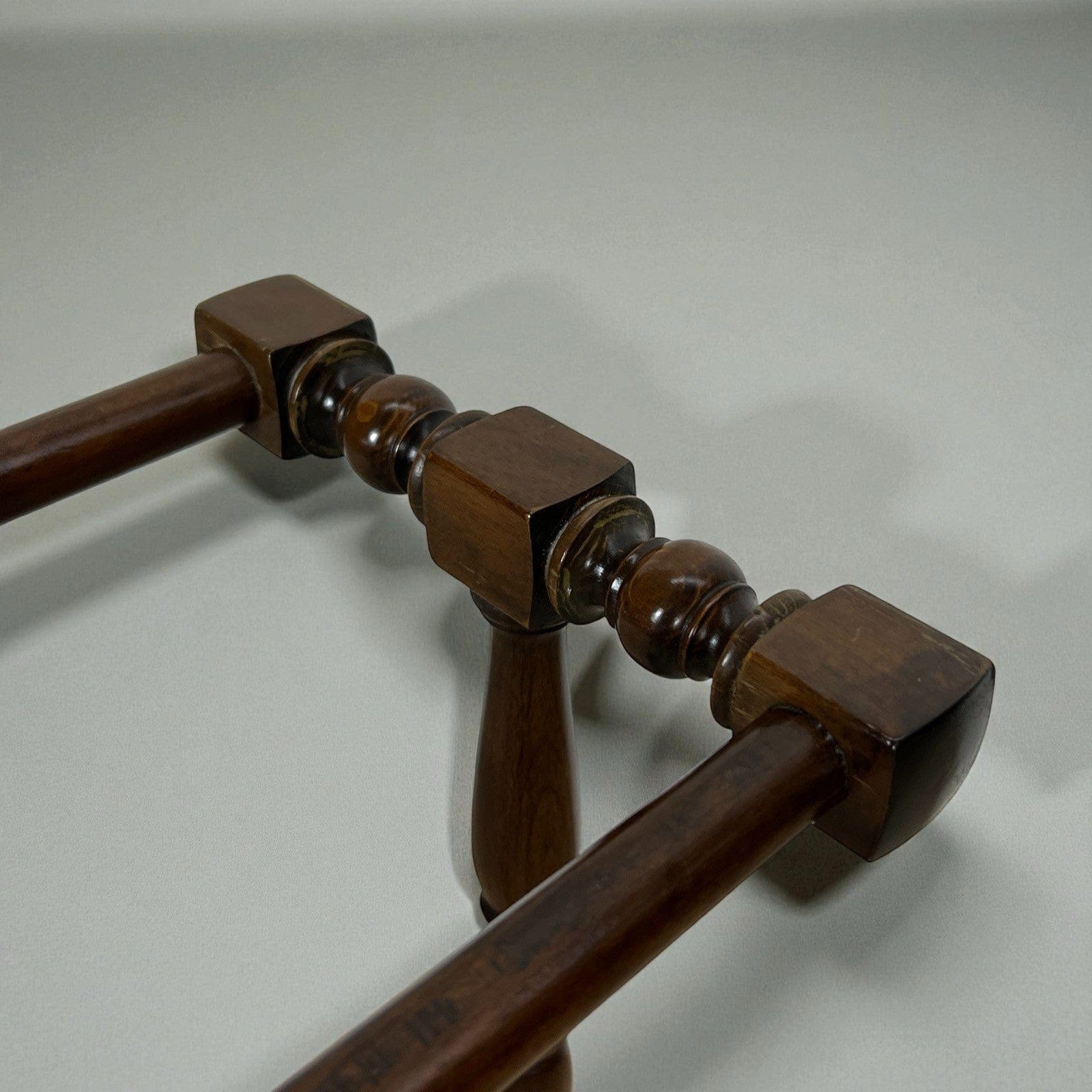 Porta Asciugamani Da Terra Bagno Antico In Legno Vecchio Porta Salviette Inglese Categoria  Portasciugamani