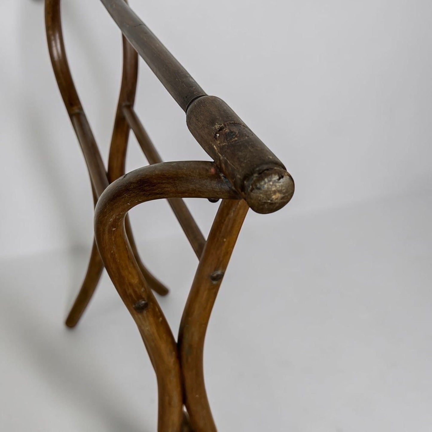 Porta Asciugamani Da Terra Bagno Antico In Legno Vecchio Porta Salviette Thonet Categoria  Portasciugamani