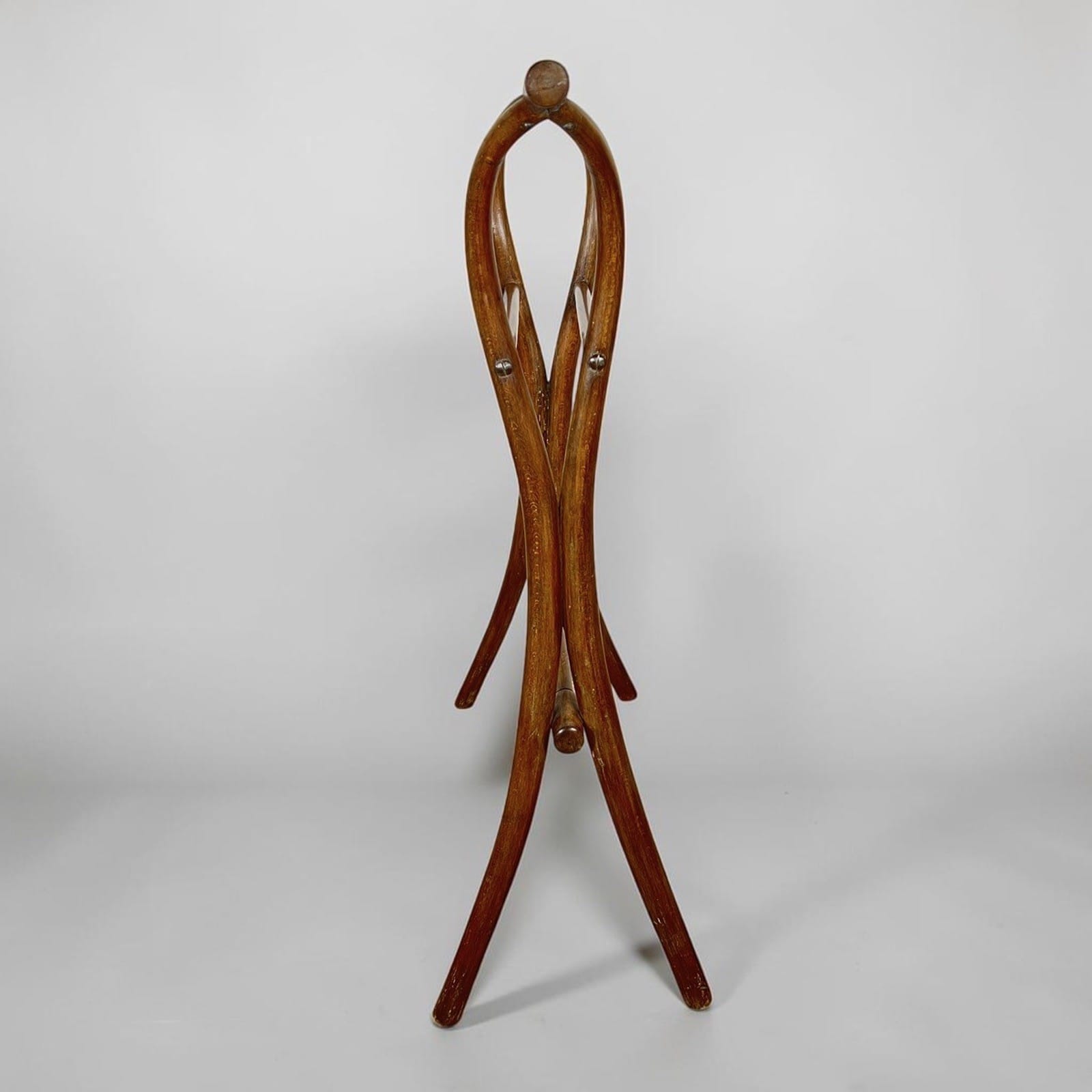 Porta Asciugamani Da Terra Bagno Antico In Legno Vecchio Porta Salviette Thonet Categoria  Portasciugamani
