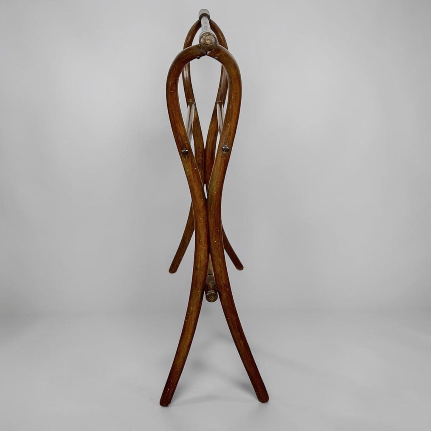 Porta Asciugamani Da Terra Bagno Antico In Legno Vecchio Porta Salviette Thonet Categoria  Portasciugamani