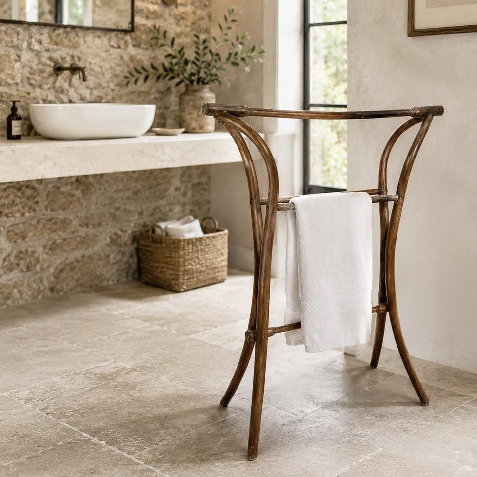 Porta Asciugamani Da Terra Bagno Antico In Legno Vecchio Porta Salviette Thonet Categoria  Portasciugamani