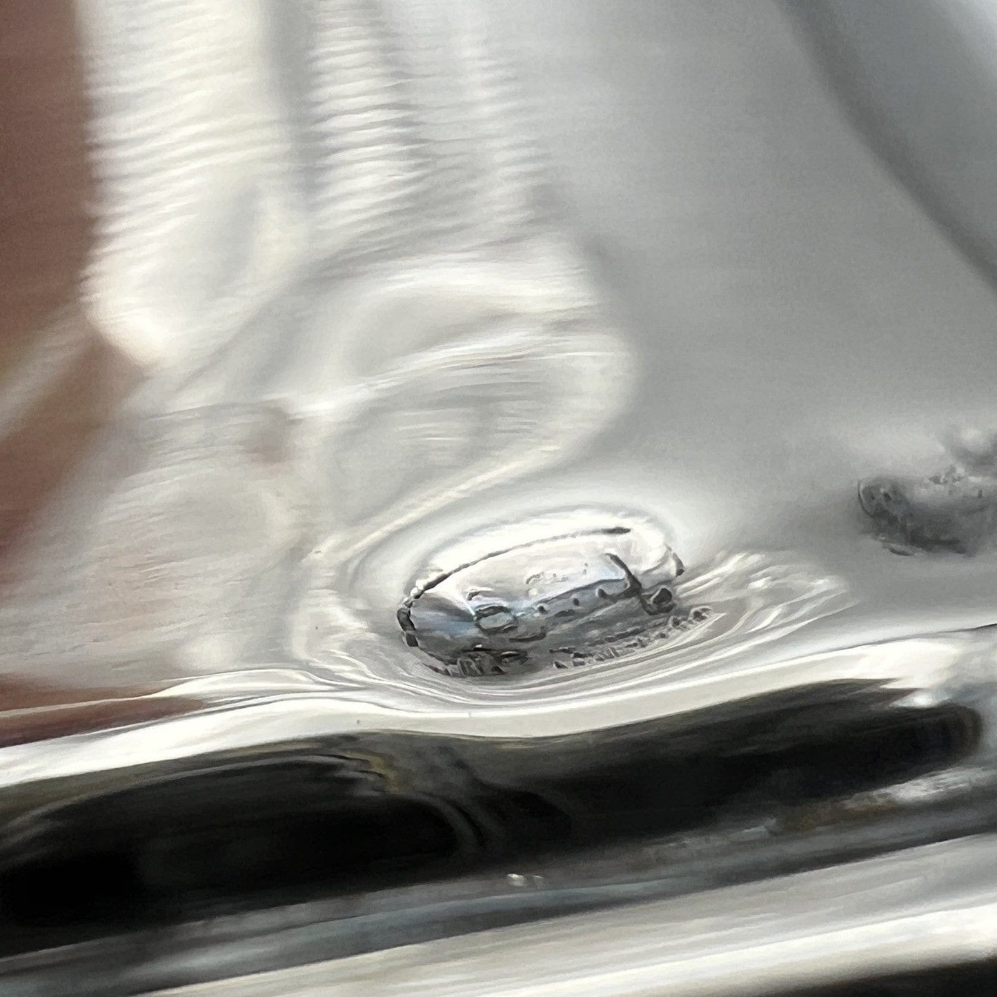 Porta confetti bon bon gioielli in Argento 800 Cristallo vetro Alzatina anni 70 Categoria  Sheffield & Argento