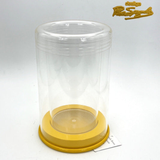 Portabottiglia anni '80 Bieffe Design Pino Spagnolo Vintage Contenitore Giallo Categoria  Vintage