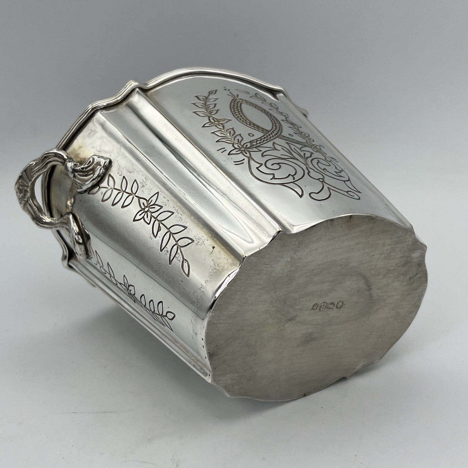 Portabottiglia in argento sheffield silver plated secchiello per Ghiaccio vino Categoria  Sheffield & Argento
