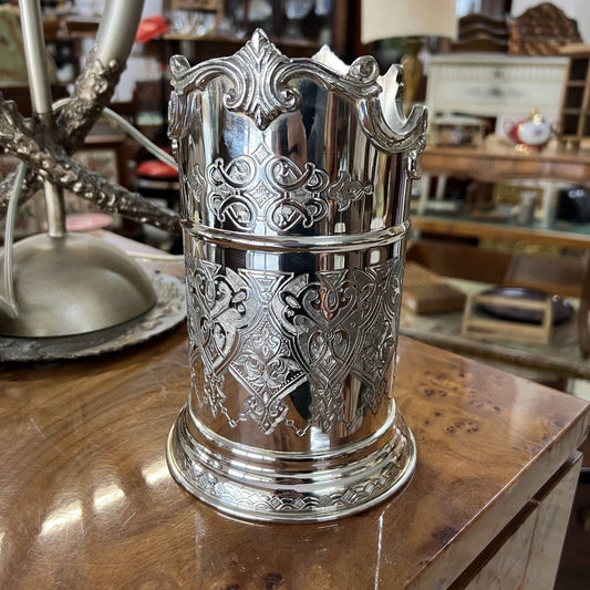 Portabottiglia in argento sheffield silver plated vintage secchiello per vino FB Categoria  Sheffield & Argento