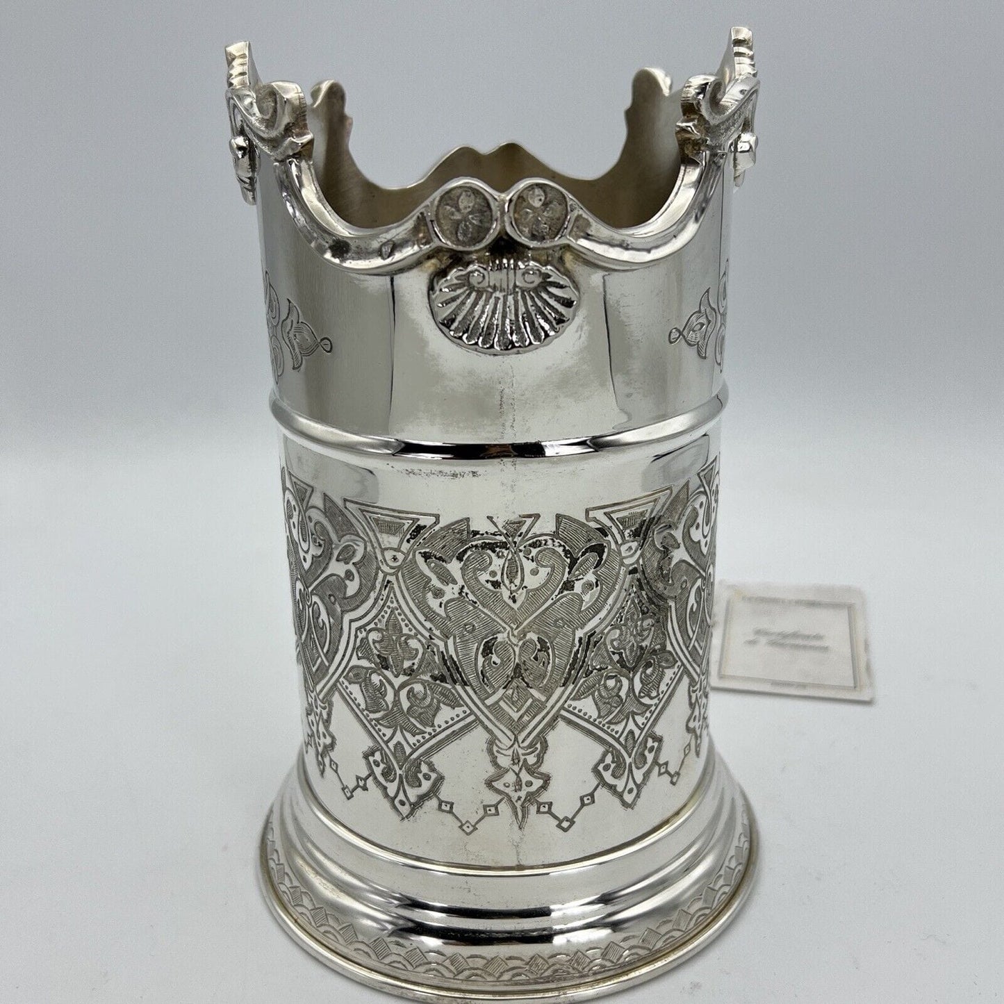 Portabottiglia in argento sheffield silver plated vintage secchiello per vino FB Categoria  Sheffield & Argento