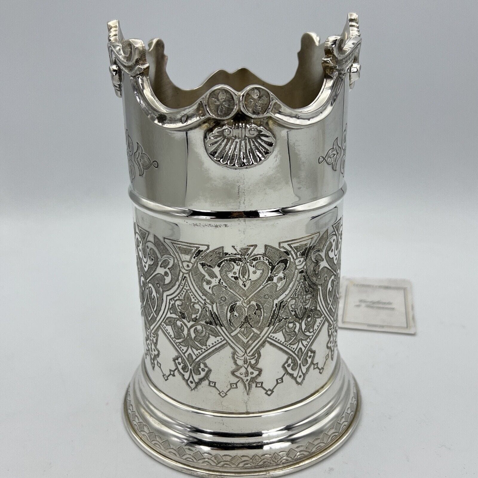 Portabottiglia in argento sheffield silver plated vintage secchiello per vino FB Categoria  Sheffield & Argento