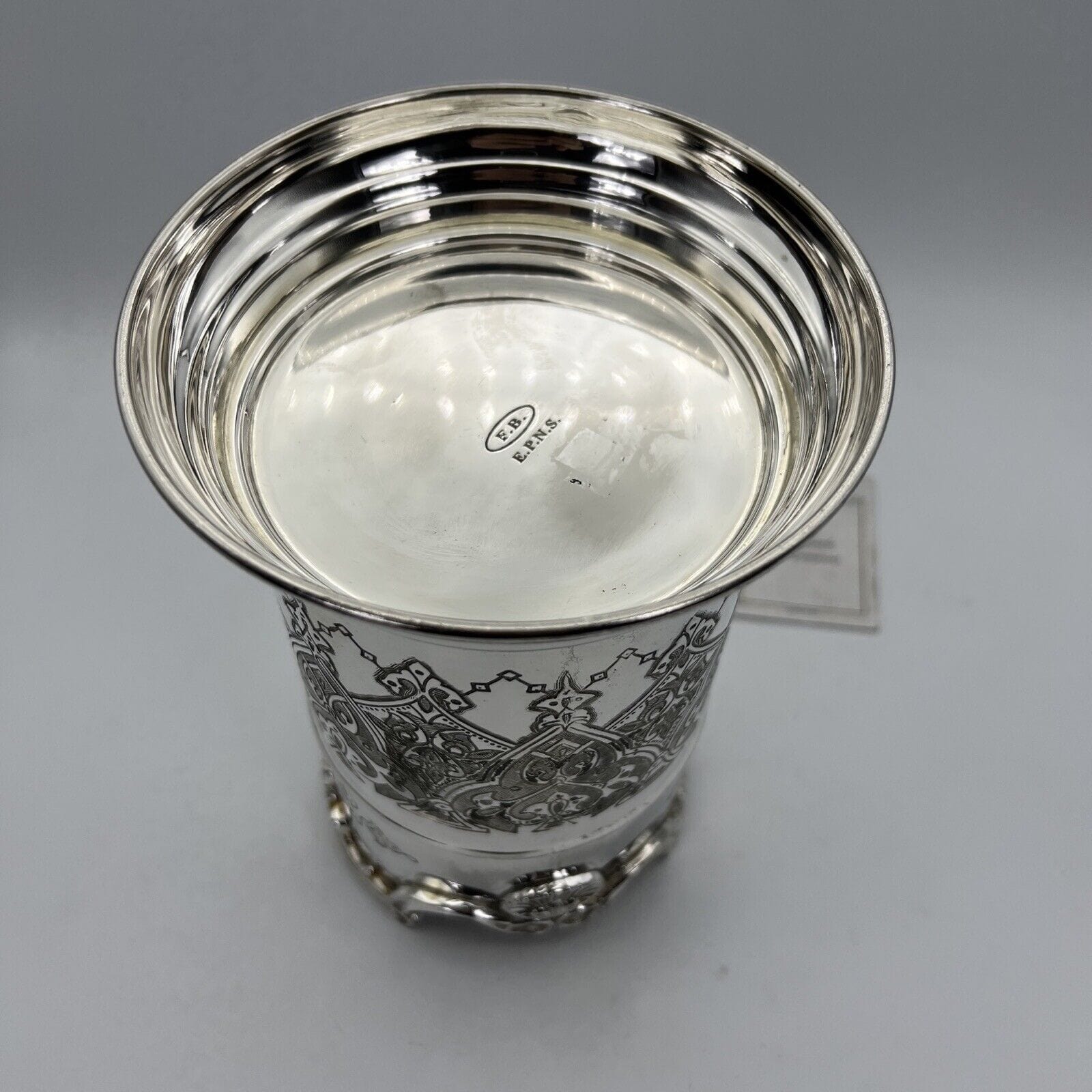 Portabottiglia in argento sheffield silver plated vintage secchiello per vino FB Categoria  Sheffield & Argento
