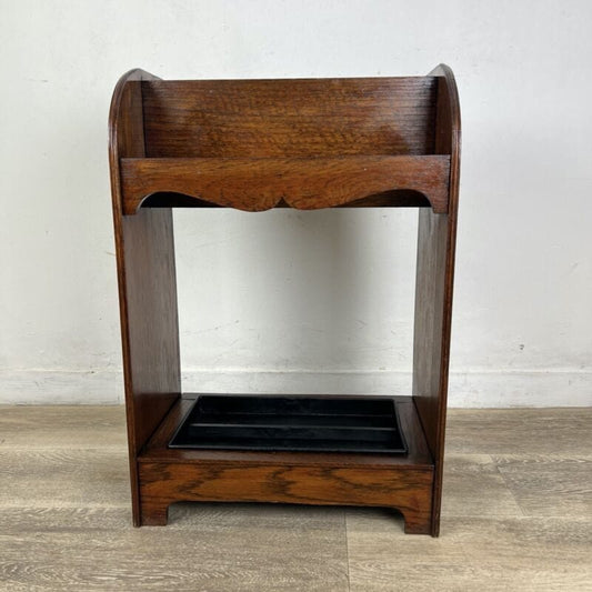 Portaombrelli antico in legno porta ombrelli d'epoca 900 bastoni vintage anni 30 Categoria  Appendiabiti - Portaombrelli