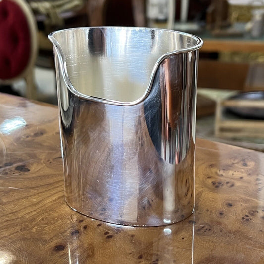 Portapenne da scrivania in stile antico in argento sheffield silver plated King Categoria  Sheffield & Argento