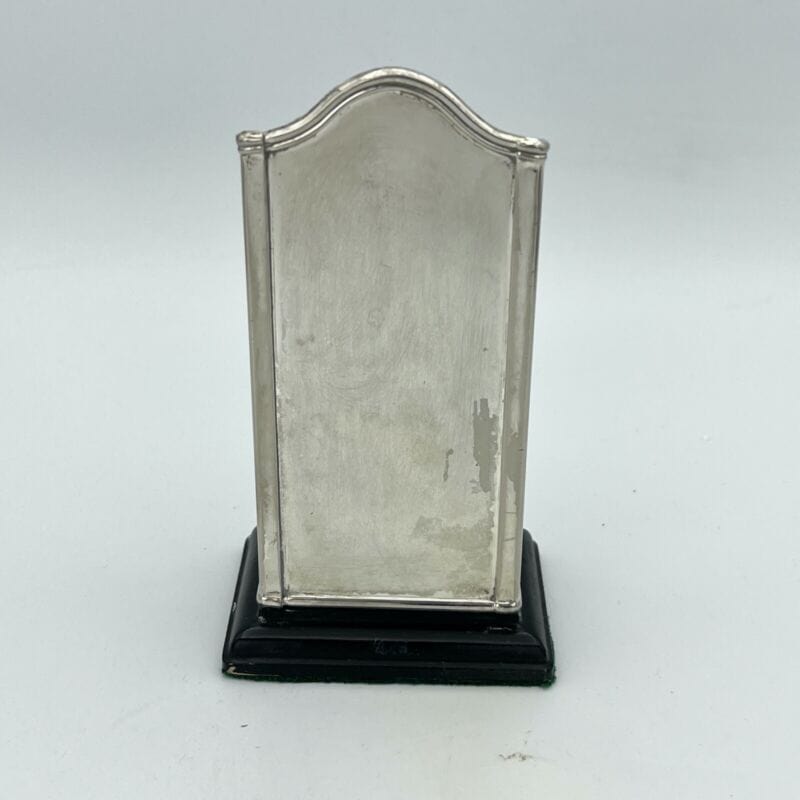 Portapenne da scrivania in stile antico in argento sheffield silver plated Olri Categoria  Sheffield & Argento