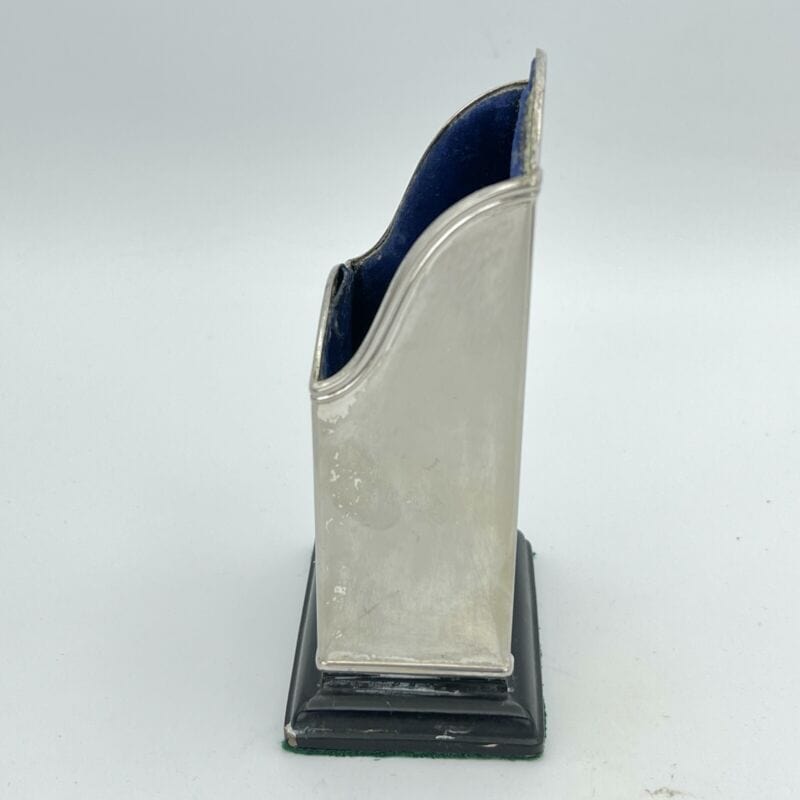 Portapenne da scrivania in stile antico in argento sheffield silver plated Olri Categoria  Sheffield & Argento