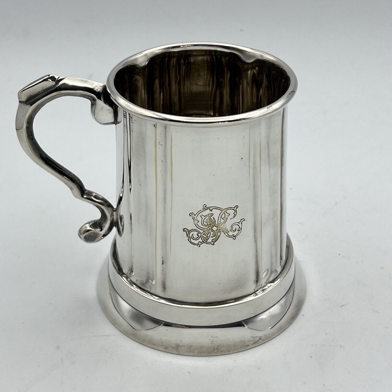 Portapenne inglese da scrivania in argento Silver Plated Boccale stile antico Categoria  Sheffield & Argento