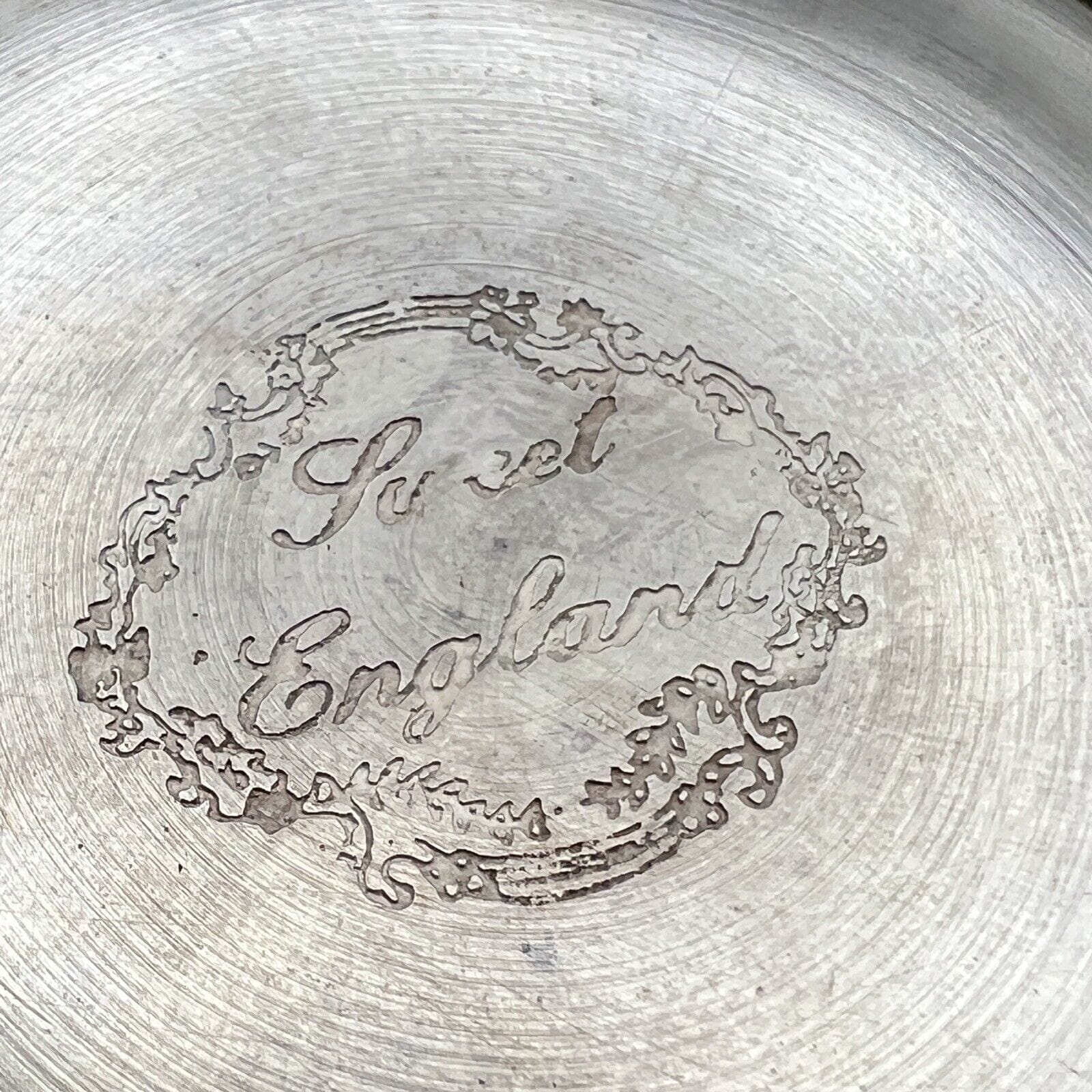 Portapenne inglese da scrivania in argento Silver Plated Boccale stile antico Categoria  Sheffield & Argento