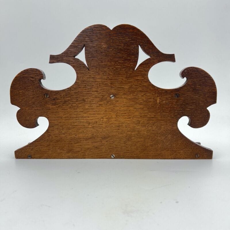 Portapipe antico in legno da tavolo  6 posti epoca 900 Stile Art Noveau Inglese Categoria  Oggetti per fumatori