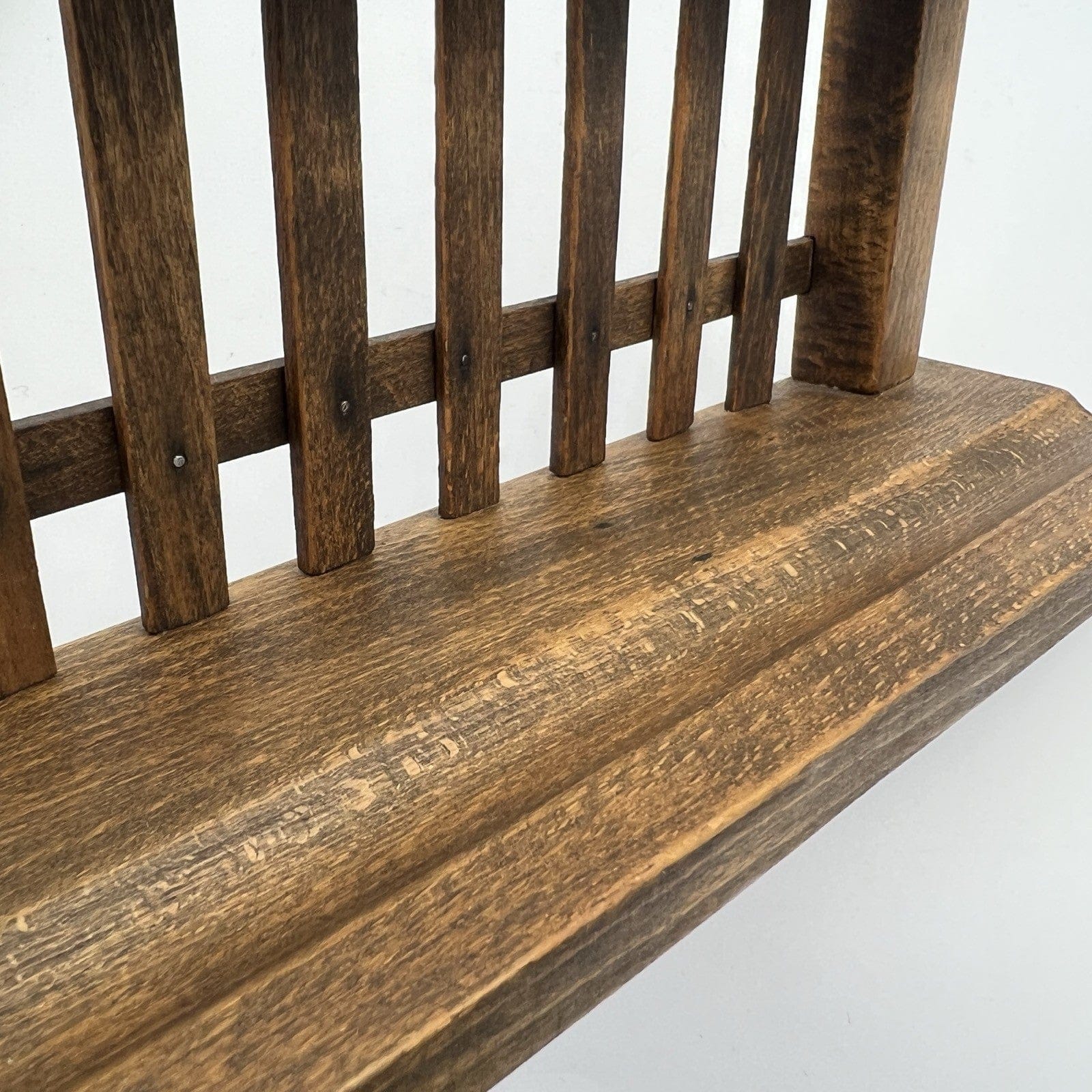 Portapipe antico in legno da tavolo 7  posti epoca 900 Stile Inglese anni 20 Categoria  Oggetti per fumatori