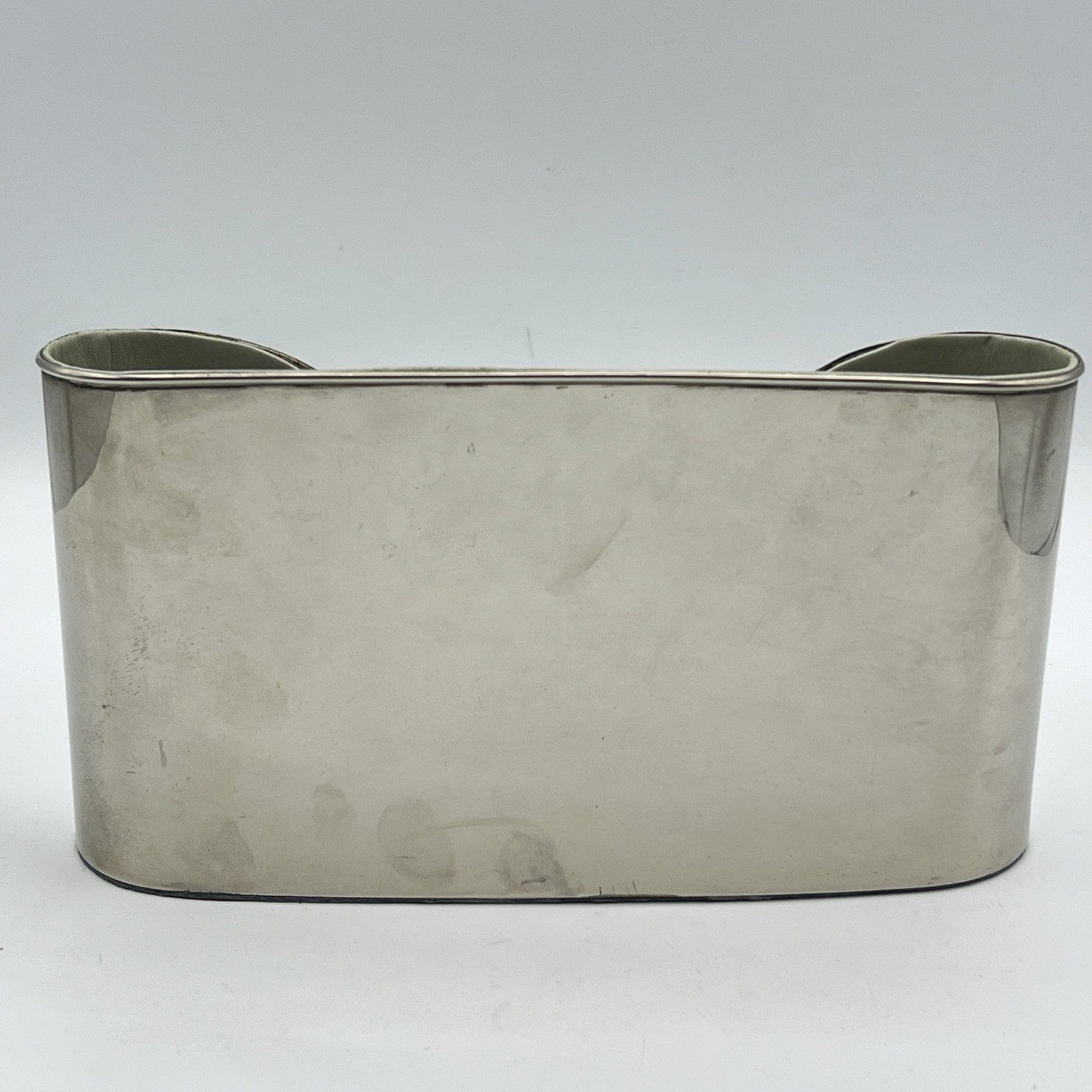 Portaposta Contenitore da per scrivania in argento sheffield silverplate Antico Categoria  Sheffield & Argento