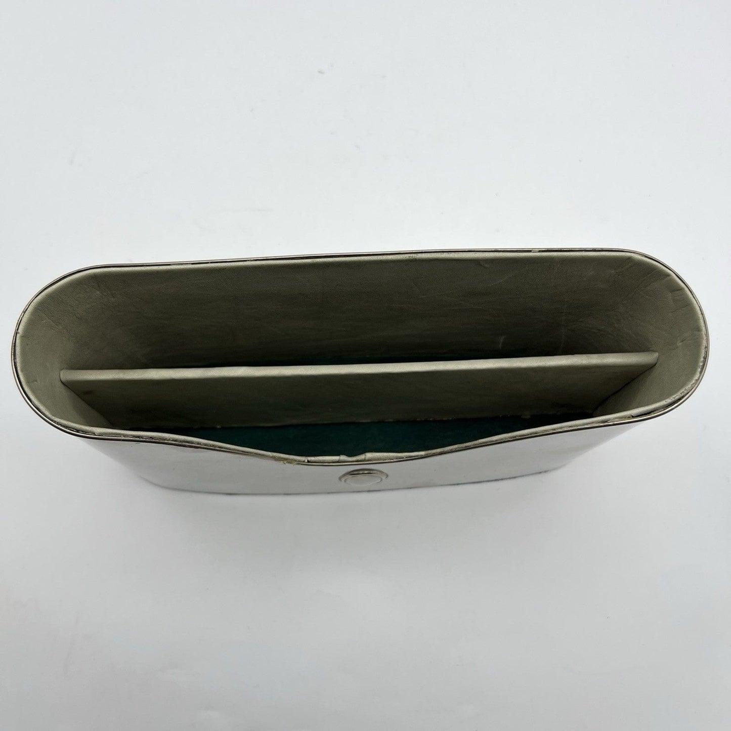 Portaposta Contenitore da per scrivania in argento sheffield silverplate Antico Categoria  Sheffield & Argento