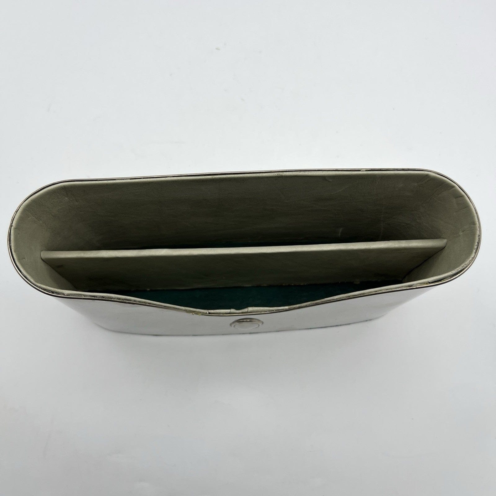 Portaposta Contenitore da per scrivania in argento sheffield silverplate Antico Categoria  Sheffield & Argento