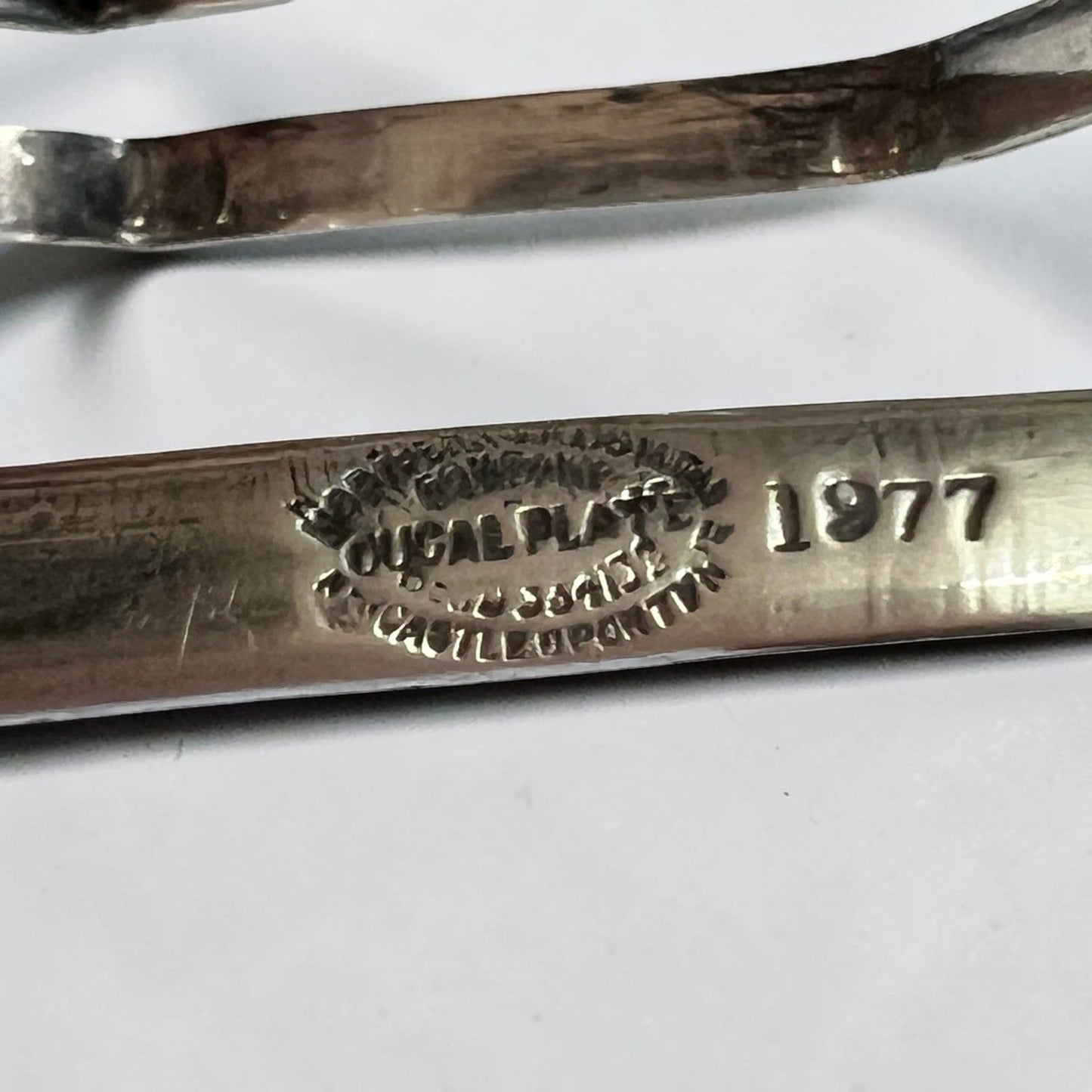 Portatovaglioli antico in silver plate portabiglietti da visita scrivania 1899 Categoria  Sheffield & Argento