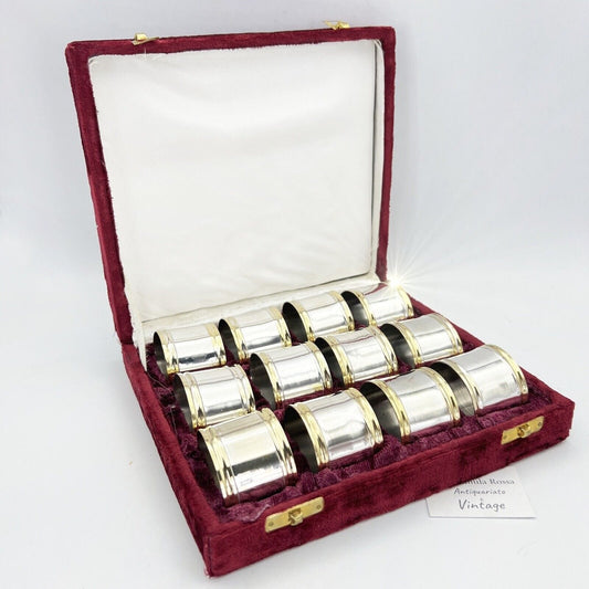 Portatovagliolo Vintage anello in argento sheffield Silver Plated stile antico Categoria  Sheffield & Argento