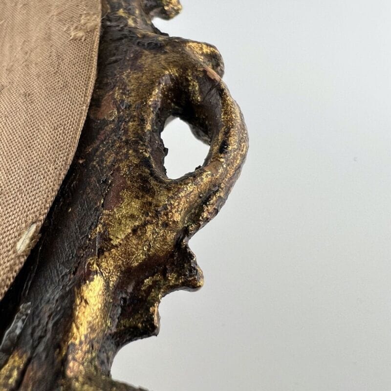 Quadro Antico Dipinto a olio firmato natura morta con fiori cornice oro ovale  Y Categoria  Quadri