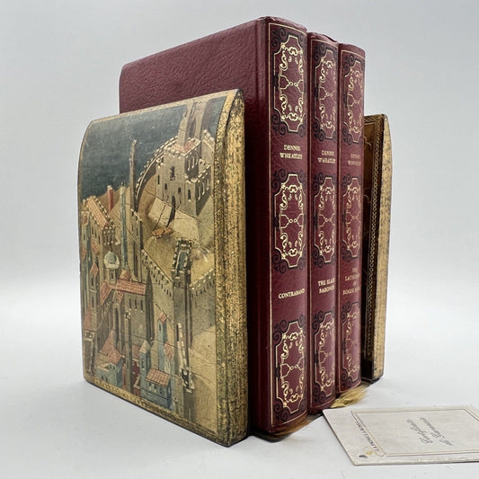 Reggilibri fermalibri vintage reggi libri fiorentino Città sul Mare Lorenzetti Categoria  Accessori scrivania e ufficio
