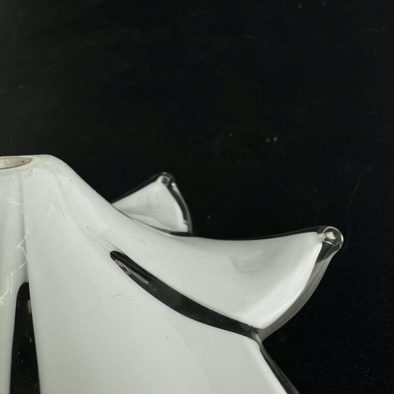 Ricambio lampadario vintage fiore bianco in vetro di murano ricambi originale Categoria  Lampade Appliques