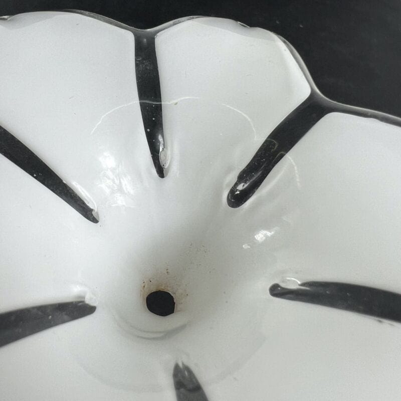 Ricambio lampadario vintage fiore bianco in vetro di murano ricambi originale Categoria  Lampade Appliques