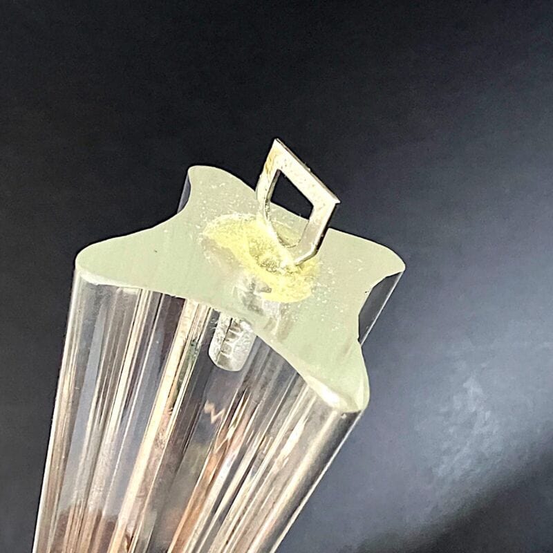 Ricambio per lampadario a sospensione cristallo murano Novaresi Spirale Categoria  Lampade Appliques