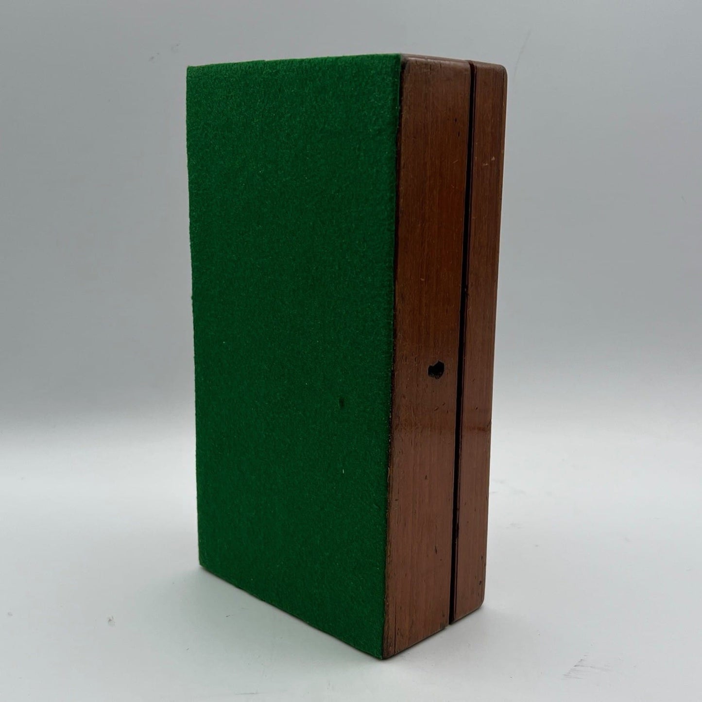 Scatola antica antica in legno inglese epoca 800 cofanetto da scrivania ufficio Categoria  Scatole in legno