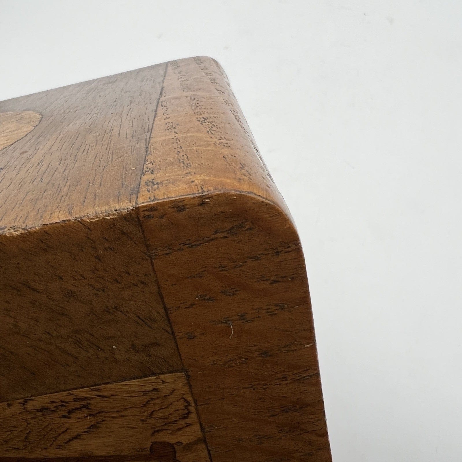 Scatola antica in legno cofanetto da scrivania portasigarette stile Deco anni 40 Categoria  Oggetti per fumatori