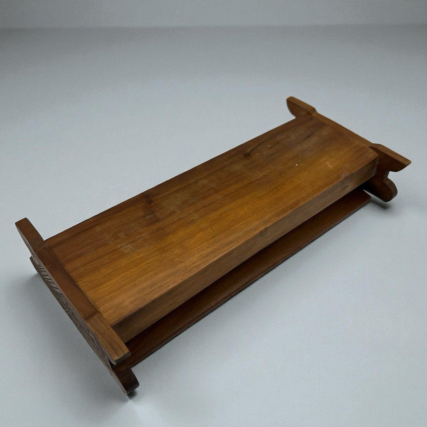 Scatola antica in legno cofanetto scrivania porta oggetti minuterie da scrivania Categoria  Scatole in legno