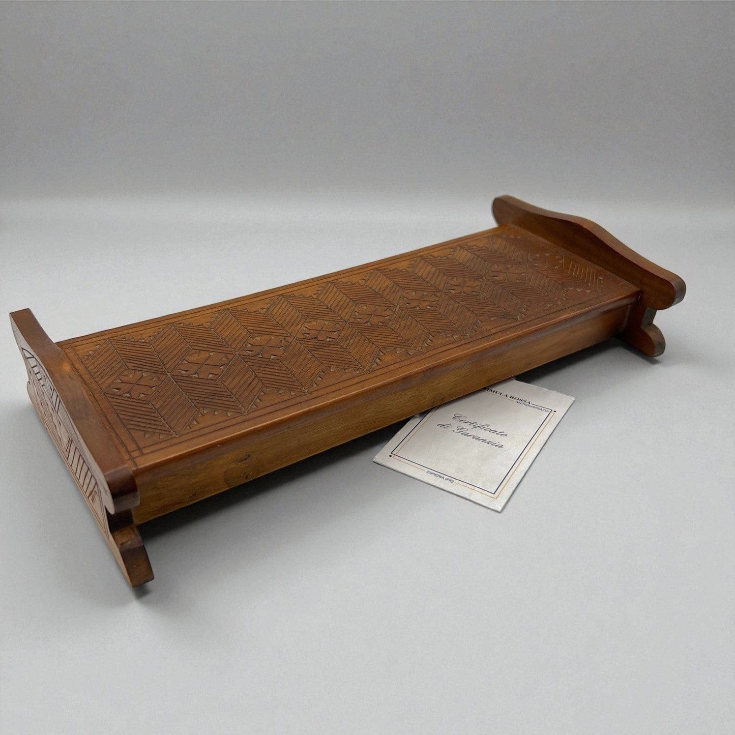 Scatola antica in legno cofanetto scrivania porta oggetti minuterie da scrivania Categoria  Scatole in legno