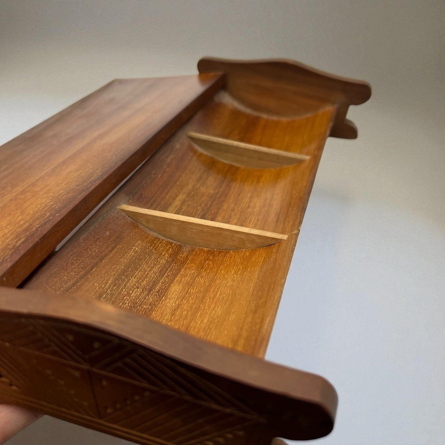 Scatola antica in legno cofanetto scrivania porta oggetti minuterie da scrivania Categoria  Scatole in legno