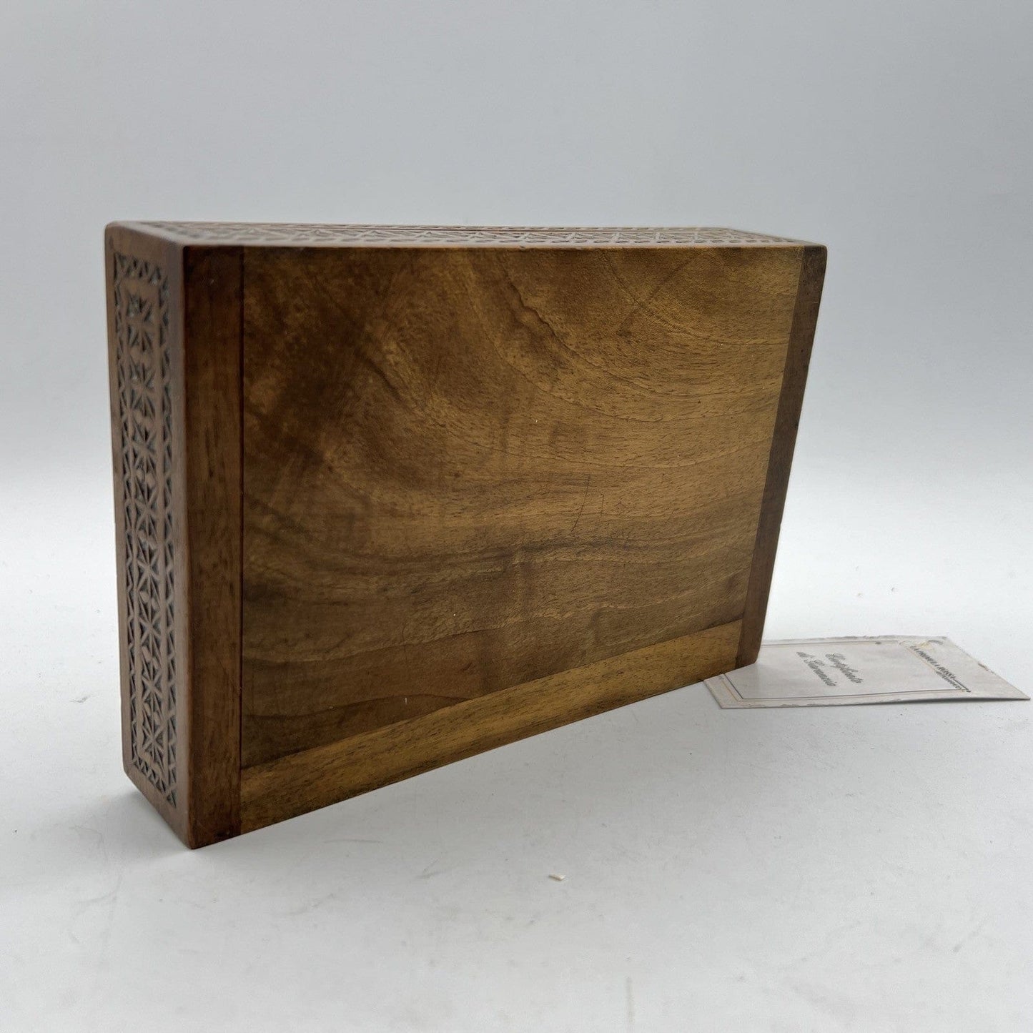 Scatola antica in legno cofanetto scrivania portasigarette porta oggetti Categoria  Scatole in legno