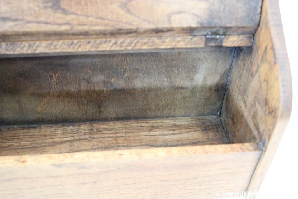 SCATOLA ANTICA IN LEGNO DA SCRIVANIA PORTAOGGETTI VINTAGE OAK WOODEN BOX Categoria  Scatole in legno