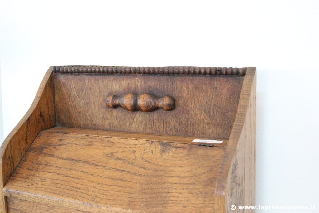 SCATOLA ANTICA IN LEGNO DA SCRIVANIA PORTAOGGETTI VINTAGE OAK WOODEN BOX Categoria  Scatole in legno