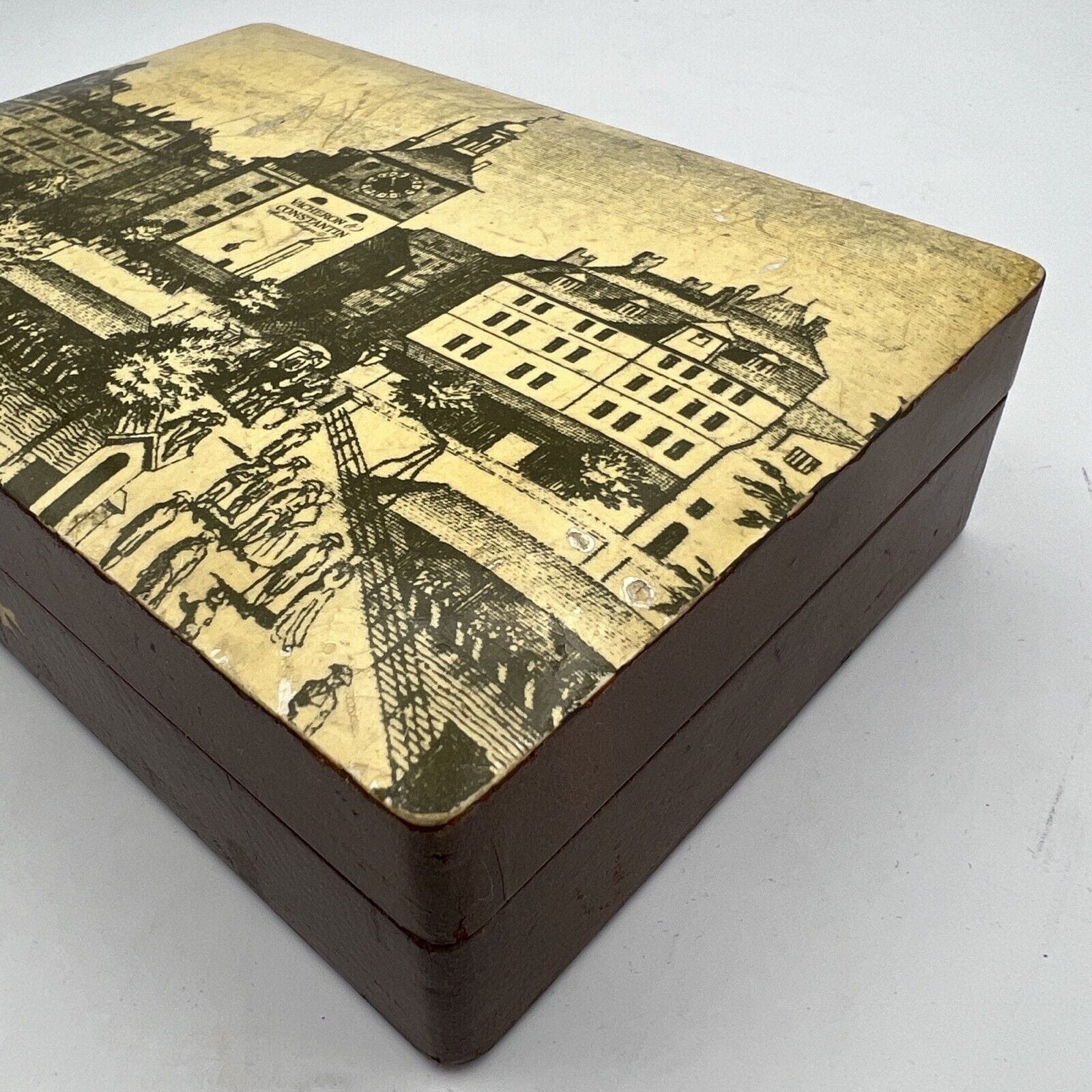 Custodia Viaggio Orologio In Pelle Vintage RosMank - Scatola Portaoggetti Con Cuscino Protettivo, Ideale Per Regali - Foto 8