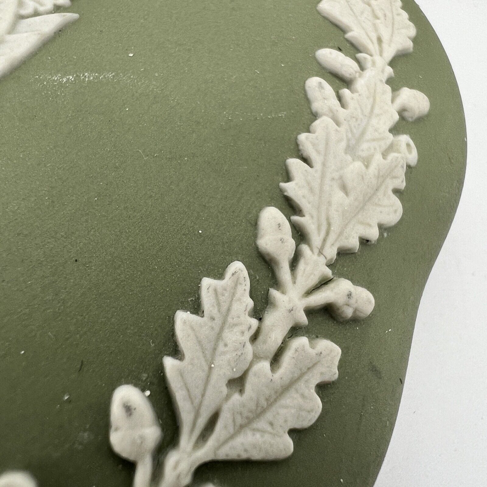 Scatola Portagioie in porcellana scatolina Wedgwood Verde Vintage Putti Angeli Categoria  Scatoline portagioie