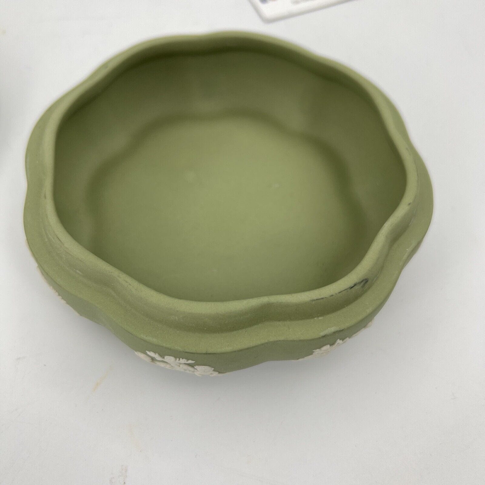 Scatola Portagioie in porcellana scatolina Wedgwood Verde Vintage Putti Angeli Categoria  Scatoline portagioie