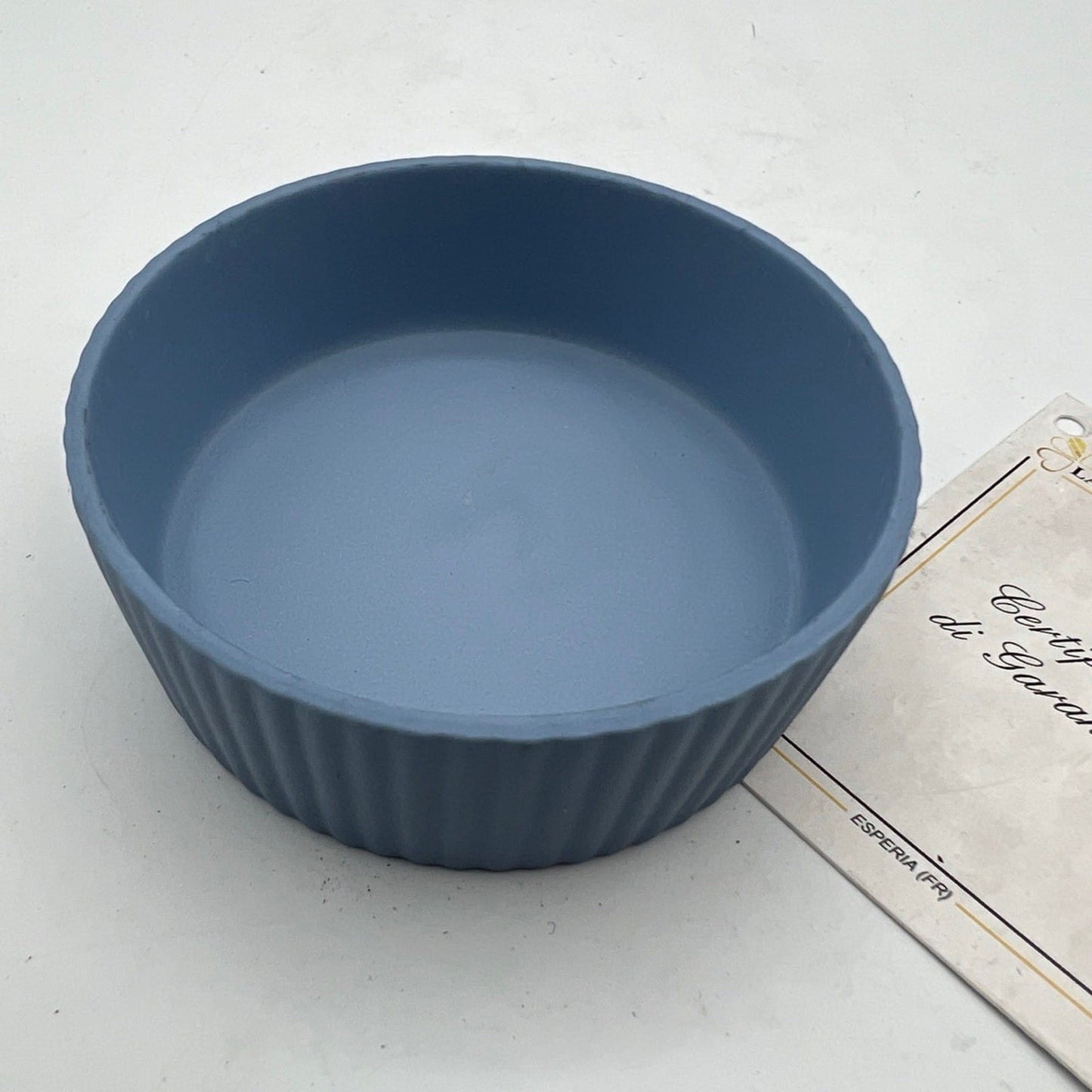 Scatola Portagioie rotonda in porcellana scatolina Wedgwood Celeste Vintage '70 Categoria  Vasi e Portafiori