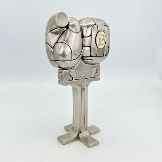 Scultura Miguel Berrocal Ortiz statuina design Cristina puzzle con anello 1969 Categoria  Altro