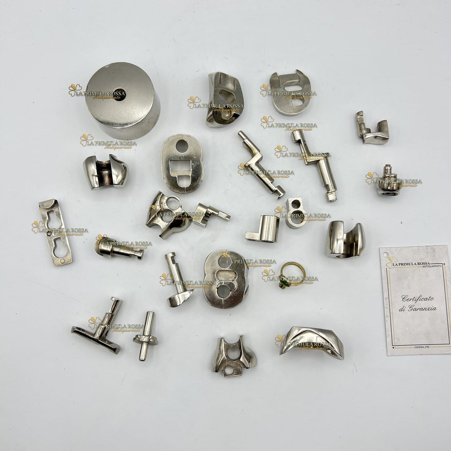 Scultura Miguel Berrocal Ortiz statuina design Mini David puzzle con anello 1969 Categoria  Altro