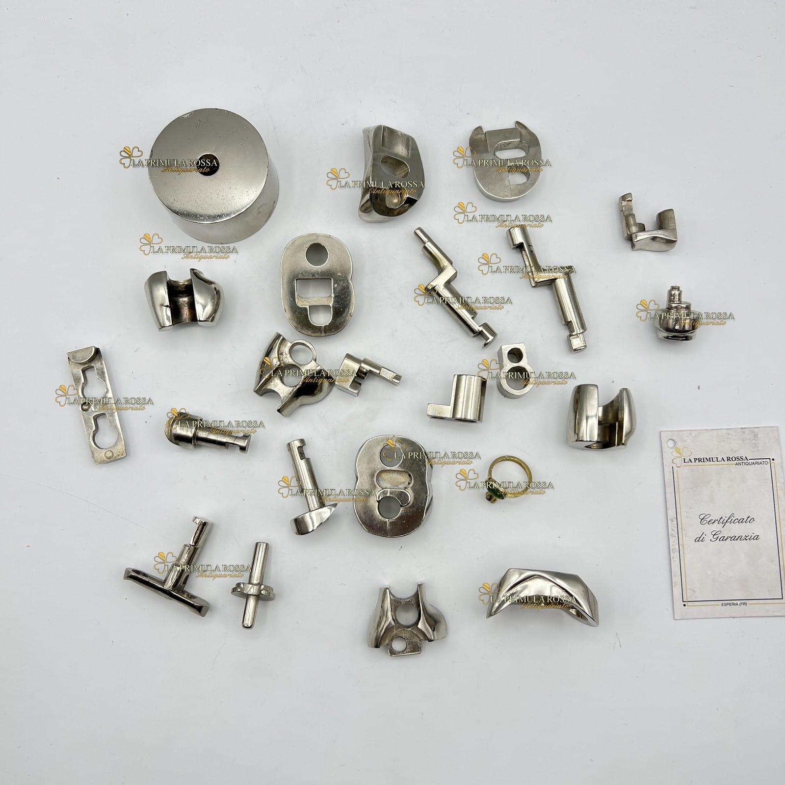 Scultura Miguel Berrocal Ortiz statuina design Mini David puzzle con anello 1969 Categoria  Altro