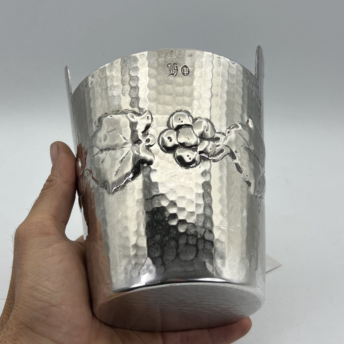 Secchiello porta bottiglia in argento silver plated vintage Callegaro ORIGINALE Categoria  Sheffield & Argento